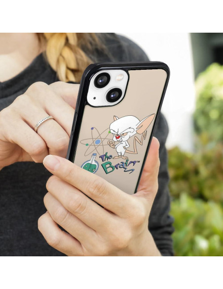 Funda Protectora Pinky y el Cerebro para iPhone 13 - Plástico