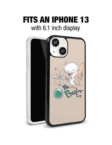 Funda Protectora Pinky y el Cerebro para iPhone 13 - Plástico