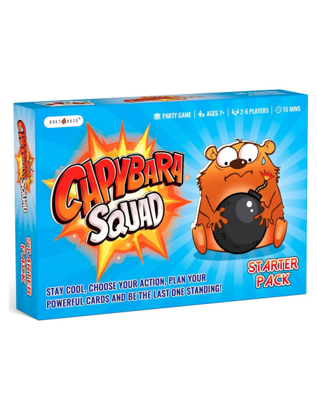 Juego de Cartas Escuadrón Capybara Rokt&razo - Paquete Inicial