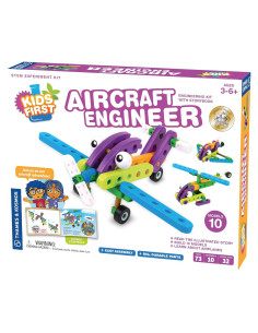 Kit de Ingeniería Thames & Kosmos Aeronaves 73 Piezas 3+