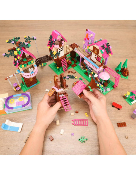 Juego de Construcción Casa en el Árbol Shantou 1050 Piezas