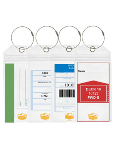 Etiquetas de Equipaje Port & Sea para Cruceros - 19x10 cm