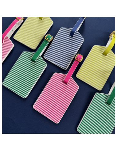 Etiquetas de Equipaje Sprinkles & Confetti - Paquete de 2 Limón Cítrico