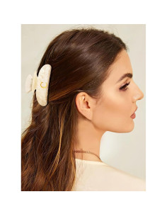 Clips de Pelo Acrílicos LILIE&WHITE Letra C Elegantes 8.5x5 cm 2