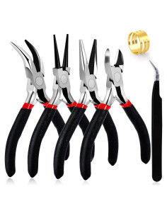 Juego de 4 Alicates de Joyería URSKYTOUS - Herramientas de Metal