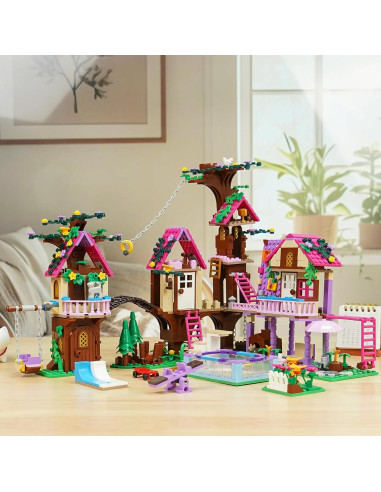 Juego de Construcción Casa en el Árbol Shantou 1050 Piezas