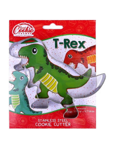 Cortador de Galletas Dinosaurio Dulces Migas Acero Inoxidable