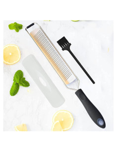 Rallador de Limón Premium Grace & Grind - Acero Inoxidable 38 cm