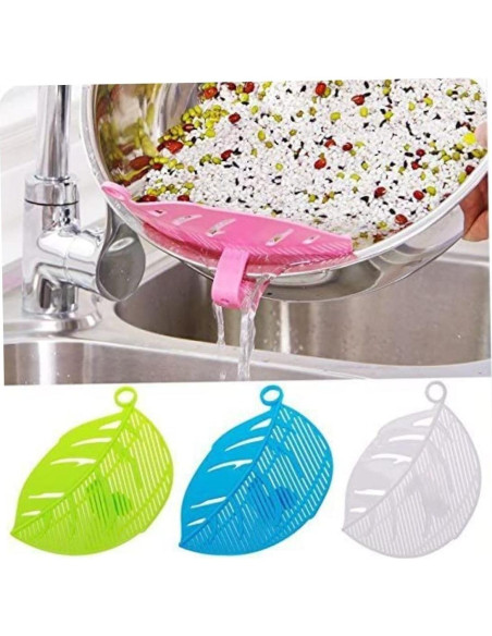 Colador de Arroz 3 PCS Hbbgdiy Herramienta de Cocina Plástico