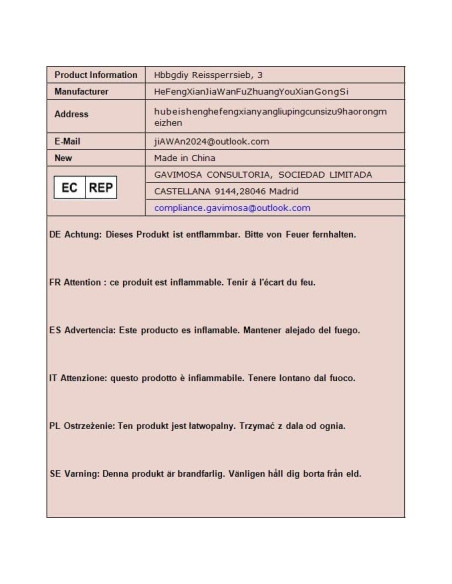 Colador de Arroz 3 PCS Hbbgdiy Herramienta de Cocina Plástico