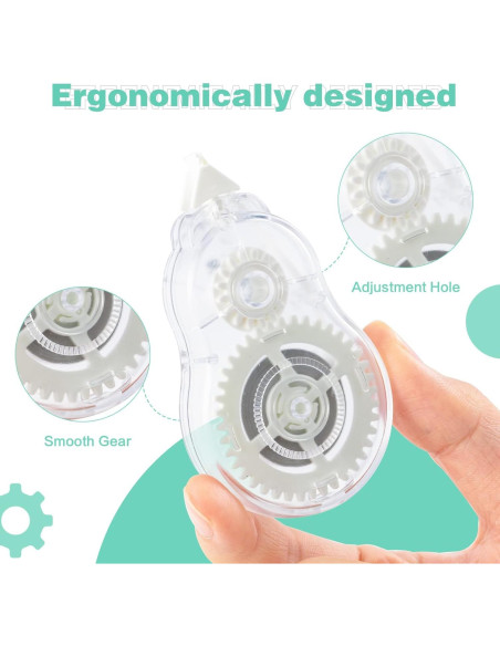 Cinta Correctora M&G 6 Piezas 72M Rápido Secado Ergonómica