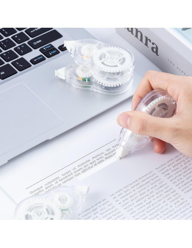 Cinta Correctora M&G 6 Piezas 72M Rápido Secado Ergonómica