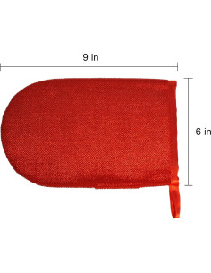 Mitón CleanAide para Pelusa y Pelo de Mascotas, Rojo, 2 Unidades 2