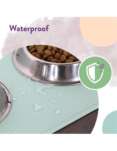 Tapete de Silicona Ruffles & Co. Antideslizante 48x25 cm