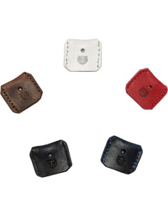Set de 5 Cubiertas de Llave Hide & Drink en Cuero de Grano Completo 2
