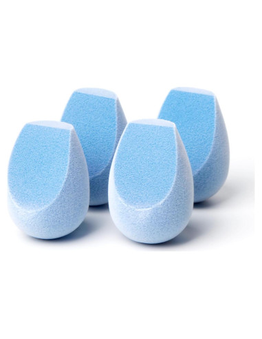 Esponjas de Maquillaje JUNO & Co. - Paquete de 4 Microfibra
