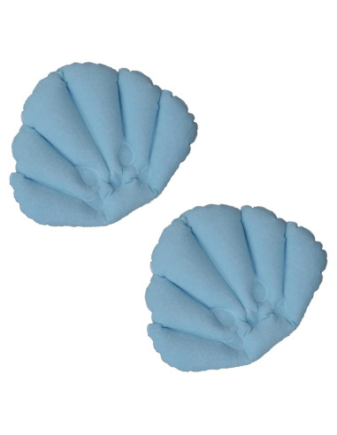 Almohada de Baño Inflable Cool & Fresh - 2 Unidades con Ventosas