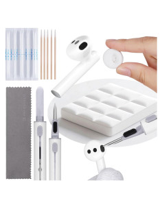 Kit de Limpieza K&F Concept para AirPods Pro 1 2 3 - 8 Herramientas