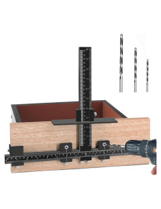 Plantilla de Hardware King&Charles para Gabinetes con Brocas