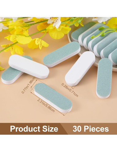 Barra de Pulido HINZIC 30 Piezas Doble Cara 6x2x0.7 cm