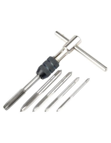 Llave de Sostenedor de Tapas en T Yakamoz + 5 Roscas M3-M8