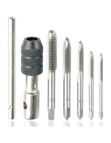 Llave de Sostenedor de Tapas en T Yakamoz + 5 Roscas M3-M8