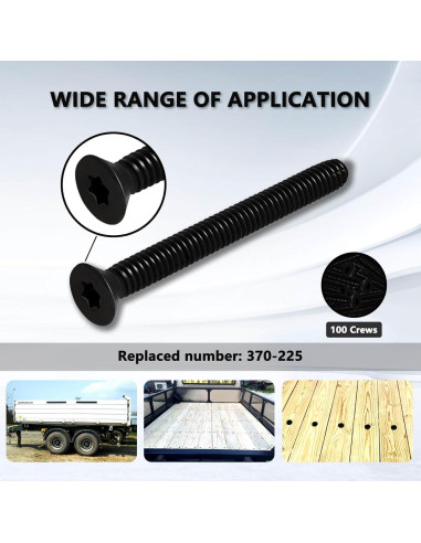 Tornillos Autoperforantes RAMATA 1/4-20 x 6.35 cm Tipo F T30