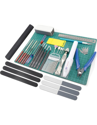 Juego de Herramientas BXQINLENX 33 PCS para Modelistas