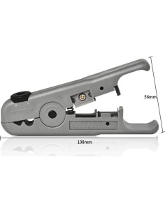 Destripador de Cable Coaxial ZRM&E 180mm Manual para Redes 2