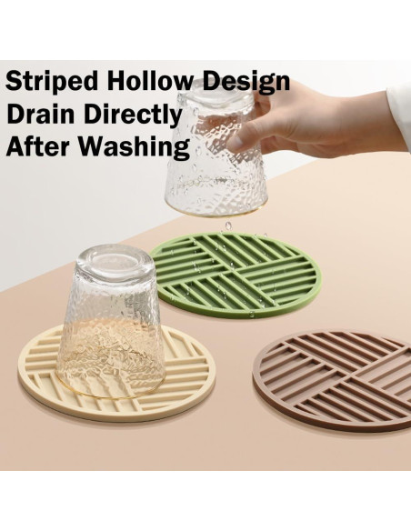 Soportes para Ollas H&W de Silicona Antideslizantes 6 Pcs