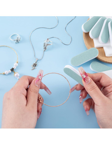 Barra de Pulido HINZIC 30 Piezas Doble Cara 6x2x0.7 cm