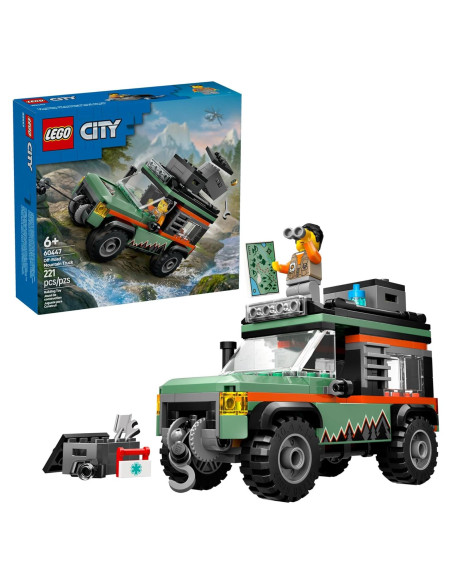 LEGO City Camión 4x4 Todo Terreno - Set 221 Piezas