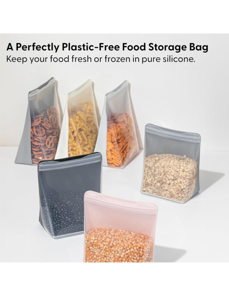 Bolsa de Almacenamiento Silicona W&P Porter 1.07L Avena