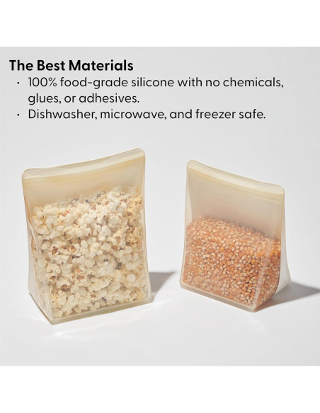 Bolsa de Almacenamiento Silicona W&P Porter 1.07L Avena