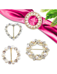 Clip de Bufanda y Corbata KAKASEA con Diseño Elegante 2