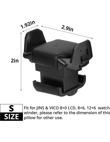 Almohadas Retráctiles para Reloj Winder JINS&VICO - Paquete de 2