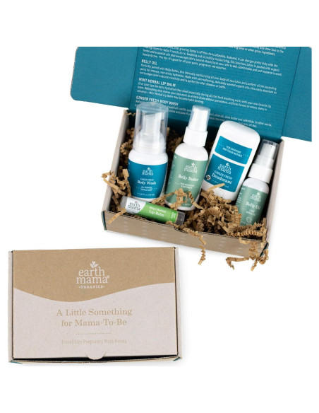 Set de Cuidado de Piel Orgánico Earth Mama - 5 Piezas para Embarazo Set de Cuidado de Piel Orgánico Earth Mama - 5 Piezas para Embarazo