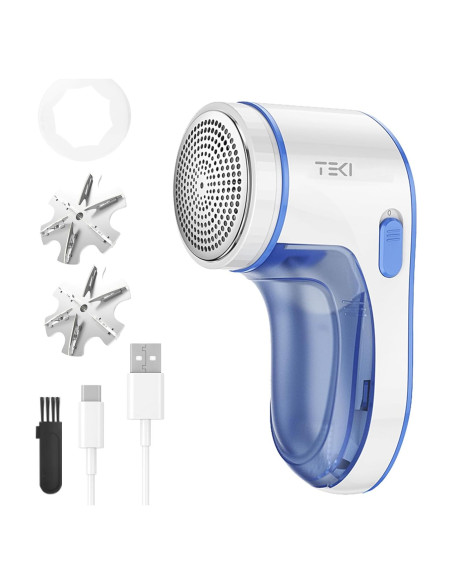 Raspador de Pelusa TEKI Recargable 6 Hojas USB