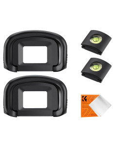 Kit K&F Concept 2 Piezas Ocular y Zapata Fría para Canon