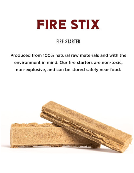 Encendedores de Fuego 100% Naturales Fire & Flavor - Ecológicos