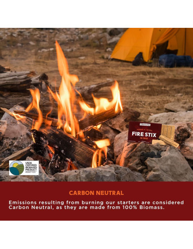 Encendedores de Fuego 100% Naturales Fire & Flavor - Ecológicos