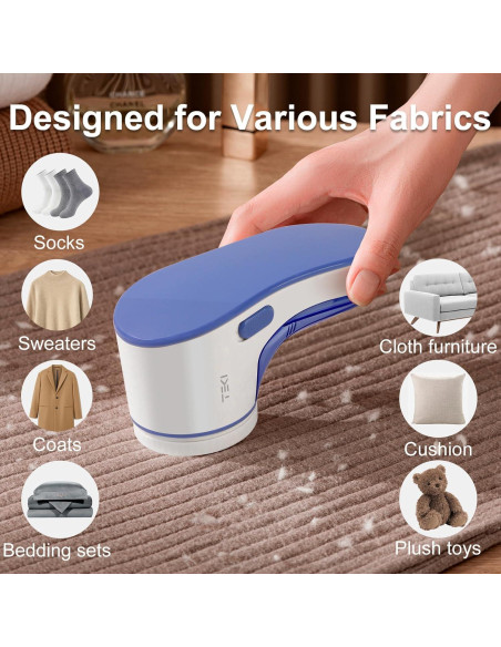 Raspador de Pelusa TEKI Recargable 6 Hojas USB