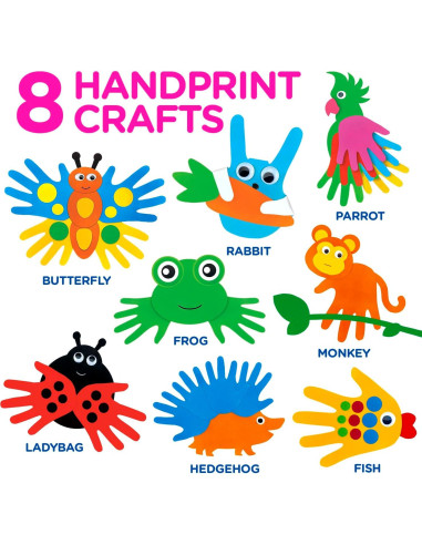 Kit de Manualidades con Huellas de Manos Learn & Climb