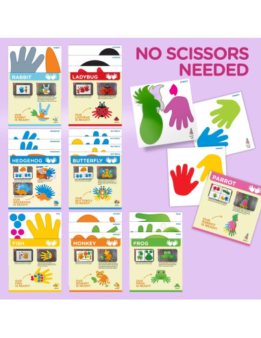 Kit de Manualidades con Huellas de Manos Learn & Climb