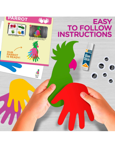 Kit de Manualidades con Huellas de Manos Learn & Climb