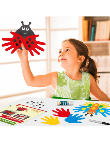 Kit de Manualidades con Huellas de Manos Learn & Climb