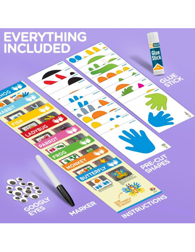 Kit de Manualidades con Huellas de Manos Learn & Climb