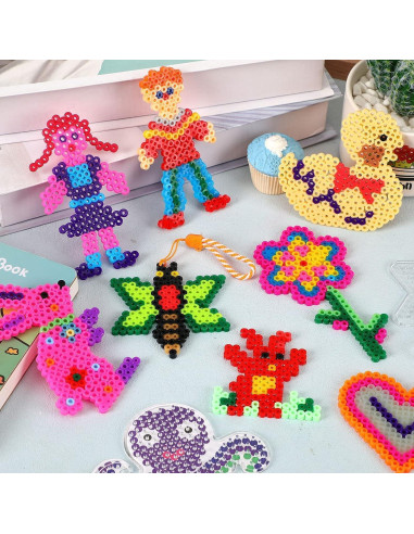 Kit de Manualidades H&W 20 Tableros de Perlas de Fusible