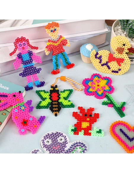 Kit de Manualidades H&W 20 Tableros de Perlas de Fusible