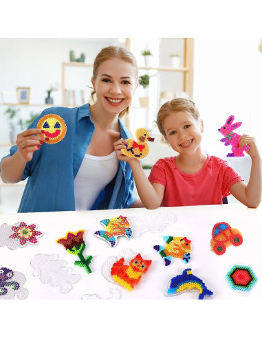 Kit de Manualidades H&W 20 Tableros de Perlas de Fusible